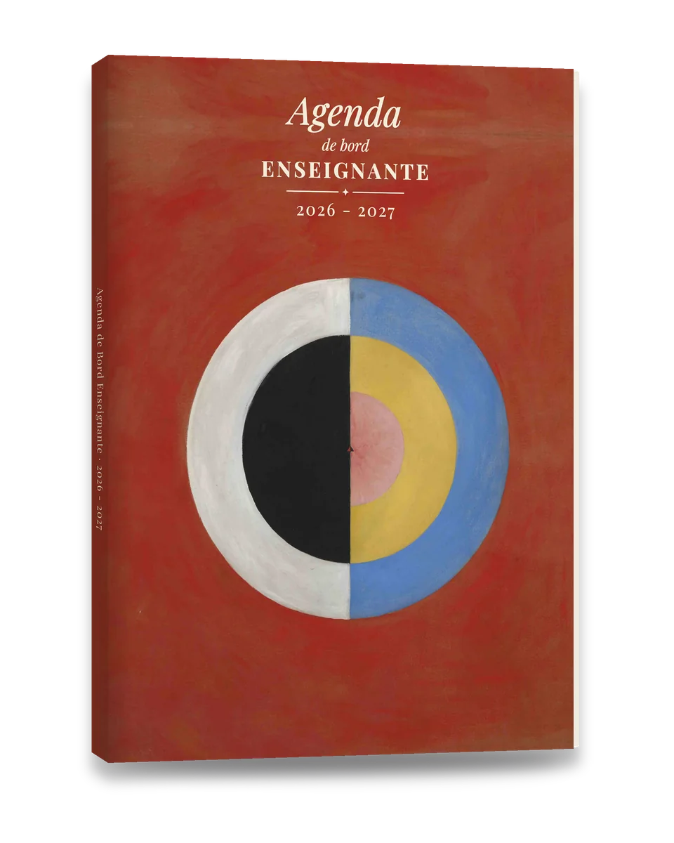 Agenda de Bord Enseignante 2026-2027 — Édition Le Cygne (Hilma af Klint)